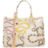 Vince Camuto Orla Canvas Tote_COILED SNAKE PRINT MULTI