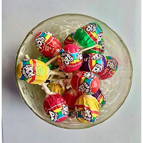  V RIVER FINN Rain-Blo Pops - Assorted Flavors - (Box of 100) Delicious Bubble Gum Center With A Fruit Flavored Candy Shell! Perfect for Parties, Treats, Candy Bowls, Gifts, Favors, and More!