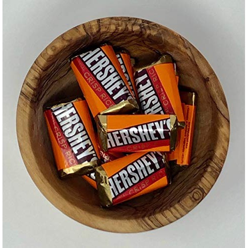  V RIVER FINN Hersheys Miniature Candy Bar Assortment, Wrapped, Bulk - Assorted Chocolate Minis - Great for Valentines Day, Easter, Candy Bowls, Events, Baking and More! (Dark Chocolate Krackel