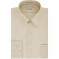 Van Heusen Mens Dress Shirt Fitted Poplin Solid