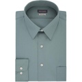 Van Heusen Mens Dress Shirt Regular Fit Poplin Solid