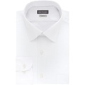 Van Heusen Mens Dress Shirts Regular Fit Lux Sateen Stretch Solid