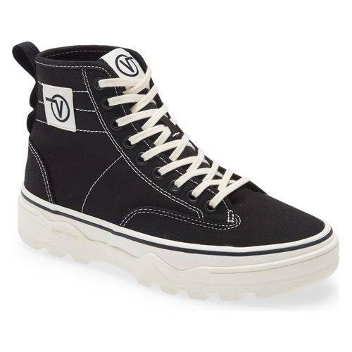 반스 Vans Sentry WC High Top Sneaker_BLACK/ MARSHMALLOW