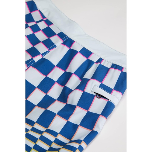 반스 Vans Kids Skewed Checkerboard Boardshorts (Big Kids)