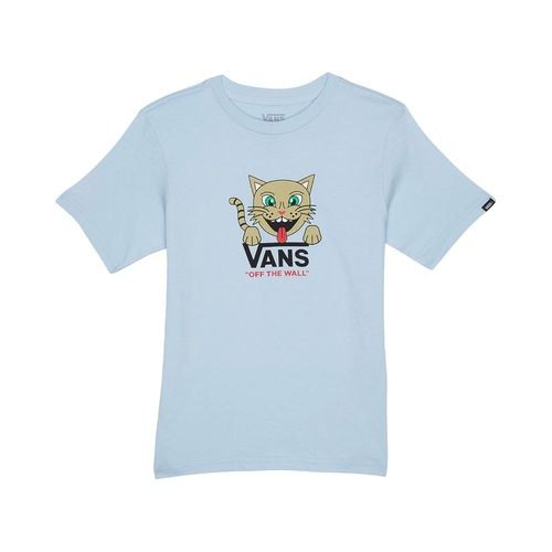 반스 Vans Kids Cat Short Sleeve Tee (Toddleru002FLittle Kidsu002FBig Kids)