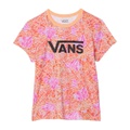 Vans Kids Rose Camo Print Mini Tee (Big Kids)