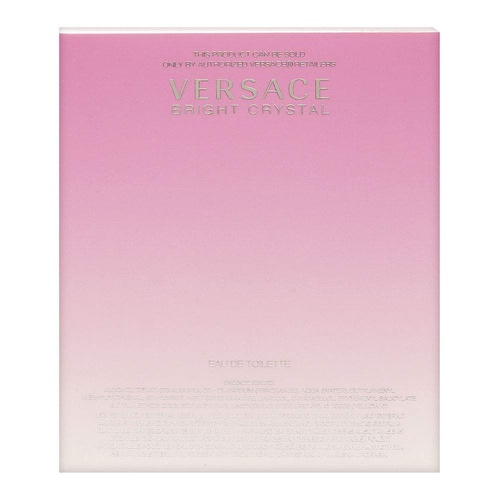 베르사체 Versace Bright Crystal Eau de Toilette Spray for Women, 3 Fl Oz