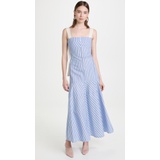 Victoria Beckham Panelled Maxi Dress