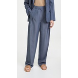 Victoria Beckham Double Pleat Slouch Trousers