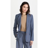 Victoria Beckham Single-Breasted Tailored Jacket