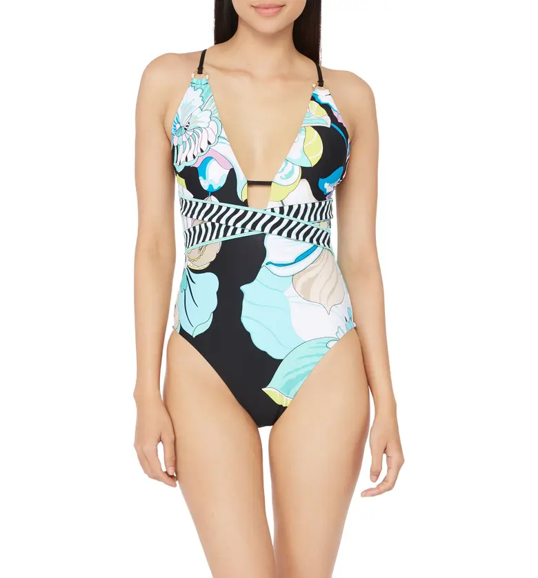 Trina Turk Sintra Floral One-Piece Swimsuit_MULTI