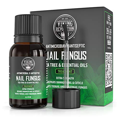  Viking Revolution Toenail Fungus Treatment Extra Strength - Antifungal Nail Treatment for Athletes Foot, Toe and Finger Nail Fungus Treatment