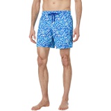 Vilebrequin Mahina Turtle Splash Recycled Fabric Swim Trunks