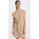 Vince Short Sleeve Tie Waist Dress