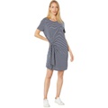 Vince Classic Stripe Side Tie Dress