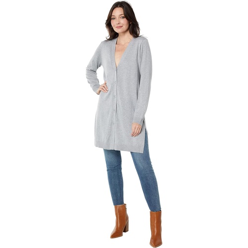  Vince Camuto Button Front Rib Knit Cardigan