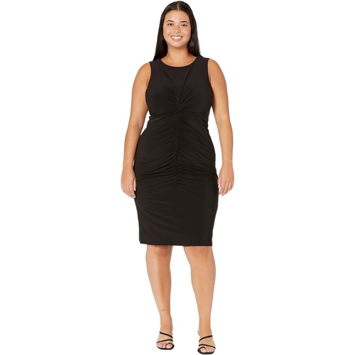  Vince Camuto Ity Bodycon with Ruched Front Skirt