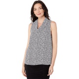 Vince Camuto Turtleneck Sleeveless Luxe Top