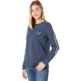 Vineyard Vines Long Sleeve Whale Print Tee