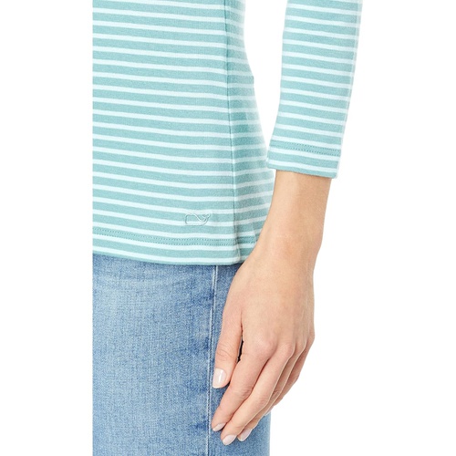  Vineyard Vines Striped Simple Boat Neck Tee