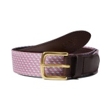 Vineyard Vines Leather Whale Club Belt