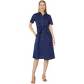 Vineyard Vines Tie-Front Linen Dress