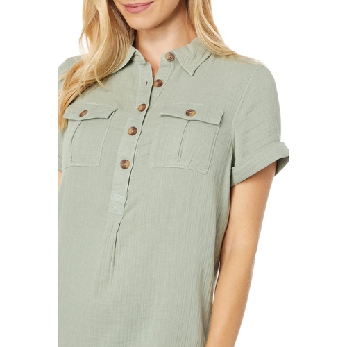  Vineyard Vines Double Gauze Margo Shirtdress