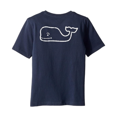  Vineyard Vines Kids Short Sleeve Vintage Whale Pocket T-Shirt (Toddler/Little Kids/Big Kids)
