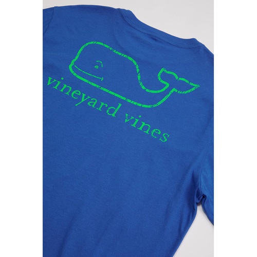  Vineyard Vines Kids Short Sleeve Glow Vintage Whale Pocket Tee (Toddler/Little Kids/Big Kids)