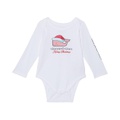 Vineyard Vines Kids Santa Whale Bodysuit (Infant)