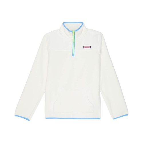  Vineyard Vines Kids Harbor Fleece Glow 1u002F2 Zip (Toddleru002FLittle Kidsu002FBig Kids)