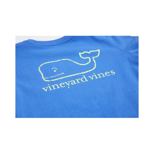  Vineyard Vines Kids Short Sleeve Vintage Whale Garment Dyed Pocket Tee (Toddleru002FLittle Kidsu002FBig Kids)