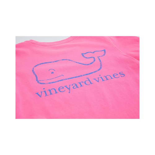  Vineyard Vines Kids Short Sleeve Vintage Whale Garment Dyed Pocket Tee (Toddleru002FLittle Kidsu002FBig Kids)