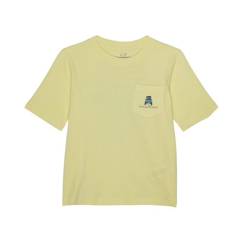  Vineyard Vines Kids Short Sleeve Fall Excursion Pocket T-Shirt (Toddleru002FLittle Kidsu002FBig Kids)