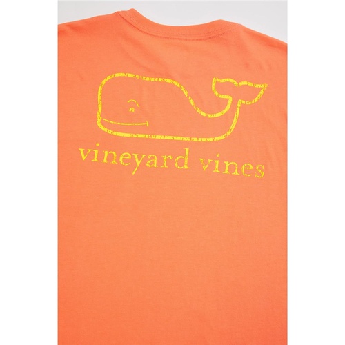  Vineyard Vines Kids Short Sleeve Glow Vintage Whale Pocket Tee (Toddleru002FLittle Kidsu002FBig Kids)