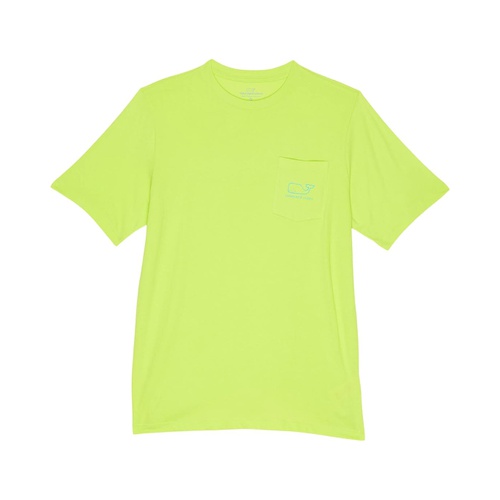  Vineyard Vines Kids Short Sleeve Glow Vintage Whale Pocket Tee (Toddleru002FLittle Kidsu002FBig Kids)