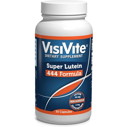  Vitamin Science, Inc. Super Lutein 444 Eye - Unique & Clear Eye Vitamins - Lutein Max Vision Vitamins for Eyes - Zeaxanthin Plus Lutein Eye Vitamins - Clear Eye Supplements for Adults