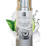 Voibella Beauty Natural Anti-Aging Under Eye Cream, Best 3-in-1 Treatment For Dark Circles, Puffy Eyes, Bags & Wrinkles - Firming, Brightening & Hydrating - Cucumber, Collagen, Hyaluronic Acid, Re