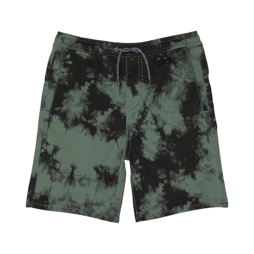 볼컴 Volcom Kids Frickin Mix Elastic Waist Shorts (Big Kids)