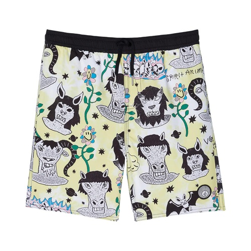 볼컴 Volcom Kids Surf Vitals Ozzy Trunks (Toddlleru002FLittle Kids)