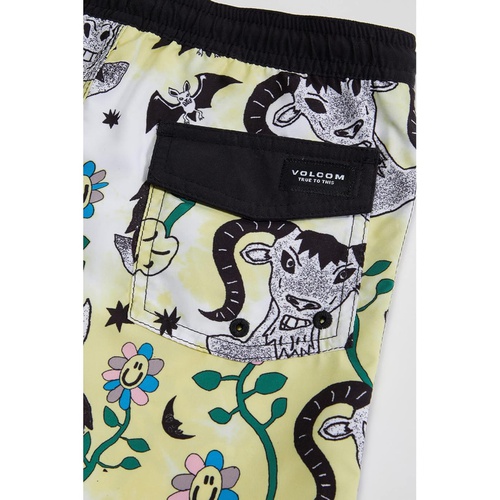 볼컴 Volcom Kids Surf Vitals Ozzy Trunks (Toddlleru002FLittle Kids)