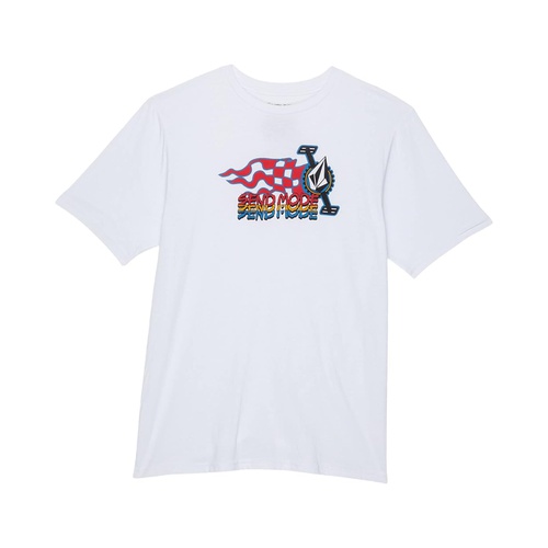 볼컴 Volcom Kids Crank It Up Short Sleeve Tee (Big Kids)