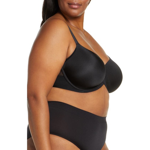  Wacoal Ultimate Side Smoother Underwire T-Shirt Bra_BLACK