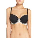 Wacoal Embrace Lace Underwire Molded Cup Bra_BLACK