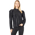 WAYF Elan Long Sleeve Lace Top