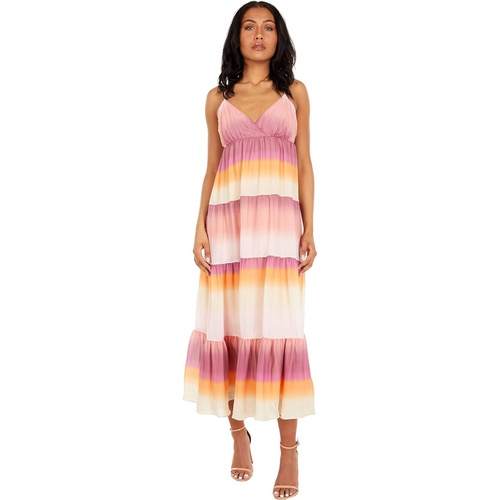  WAYF Olivia Tiered Maxi Slip Dress