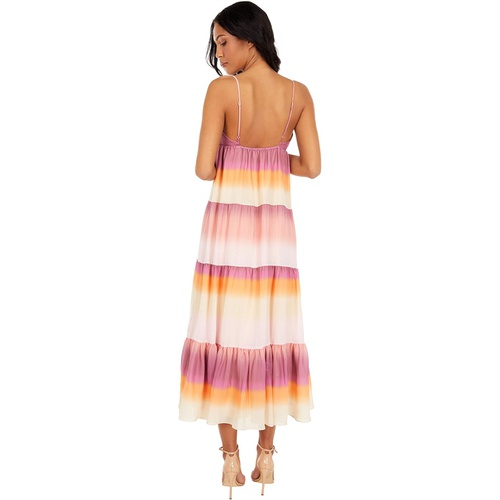  WAYF Olivia Tiered Maxi Slip Dress