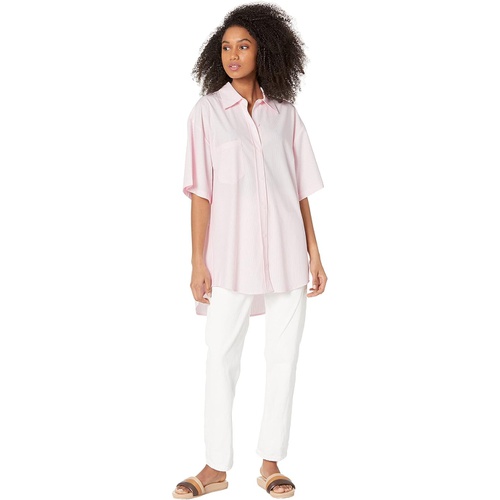  WAYF Plana Boxy Button-Up Shirt