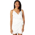 WAYF Wrap Mini Dress