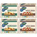 Wasa Swedish Crispbread Variety 4 Pack, Sourdough (Pack Of 2) & Whole Grain (Pack Of 2), All-Natural Crackers, Fat Free, No Saturated Fat, 0g of Trans Fat, No Cholesterol, Kosher C